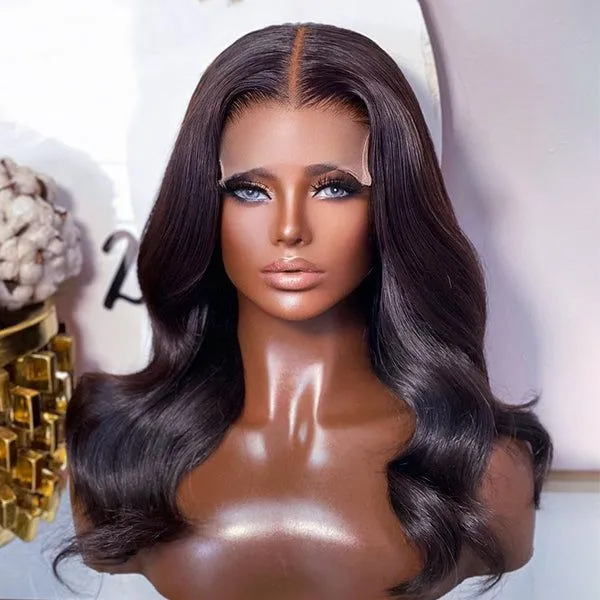 Wignee Body Wave Voluminous Curl 4x4 5x5 HD Lace Closure Human Hair Wigs Wignee hair