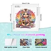 (Box Packaging)Diamond Painting-DIY Crystal Rhinestone Peace Girl
