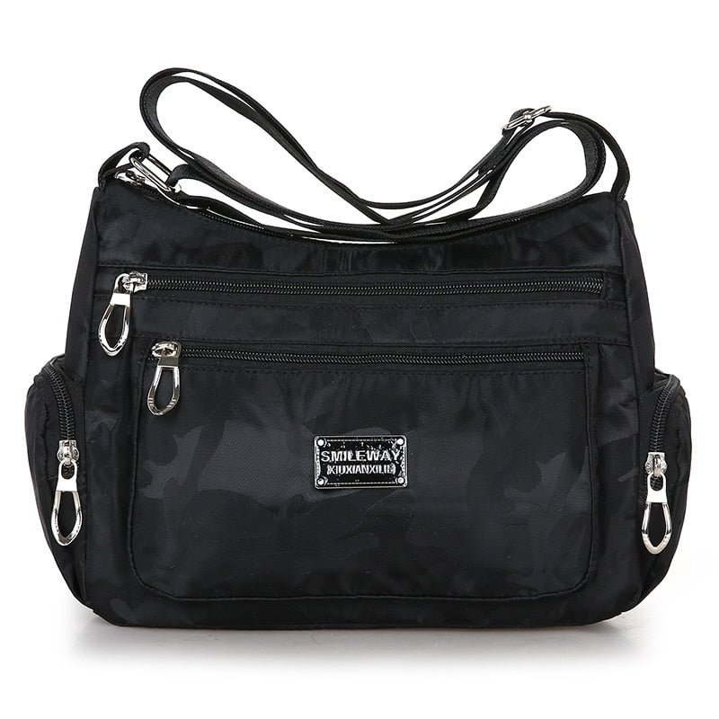 Camouflag 2020 Fashion Women Shoulder Messenger Bag Waterproof Nylon Oxford Crossbody Bag Handbags Large Capacity Travel Bags
