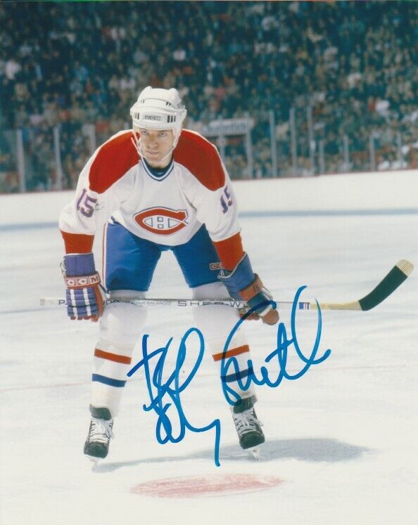 VINTAGE BOBBY SMITH SIGNED MONTREAL CANADIENS 8x10 Photo Poster painting #3 Autograph PROOF!