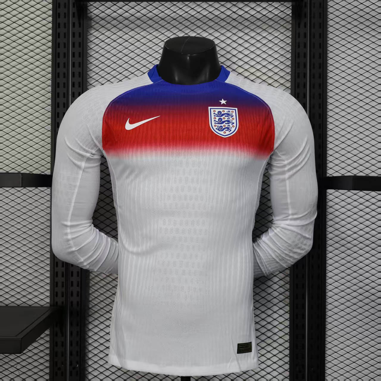 2025-2026 Long Sleeve Player Version England Home Football Shirt 1:1 Thai Quality- Maxi Kit