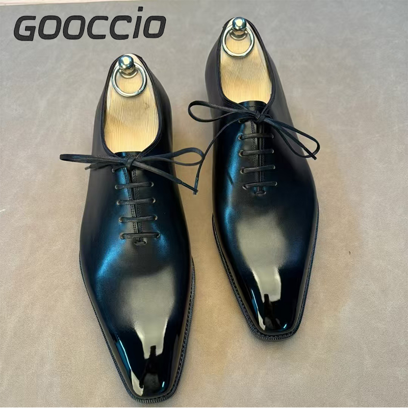 GS184 Prenium Calf Skin Dress Shoes/Oxford Shoes For Men GOOCCIO   