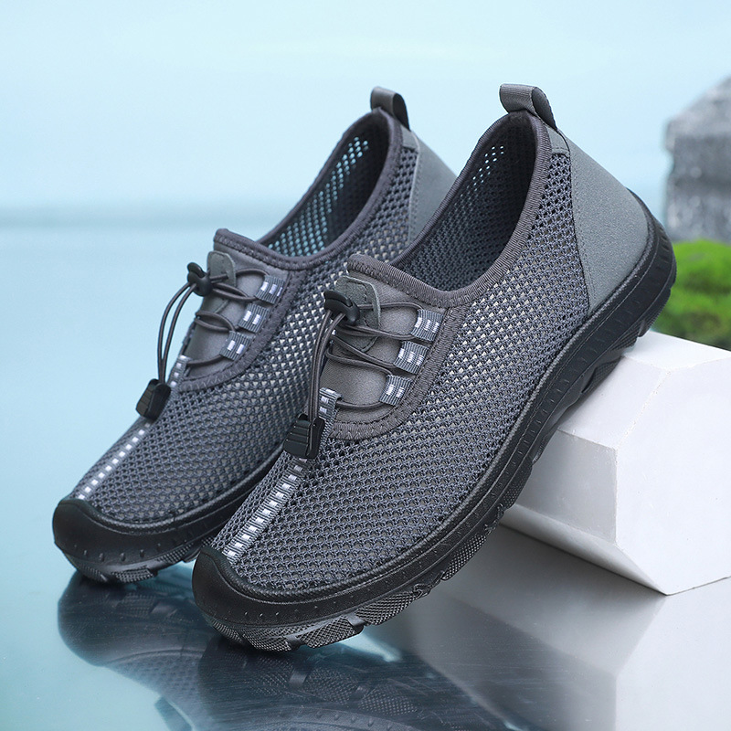 Victoryssuper shoes for mens dress Breathable Waterproof Hiking Shoes New 2025 Fashion Men Mesh Outdoor Sneakers Rock Climbing Shoes Man Sport Quick-dry Shoes
