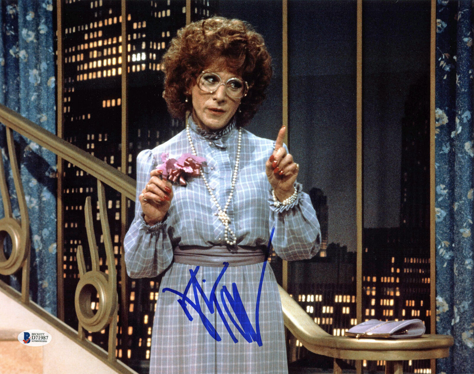 Dustin Hoffman Tootsie Authentic Signed 11x14 Photo Poster painting Autographed BAS #D71987