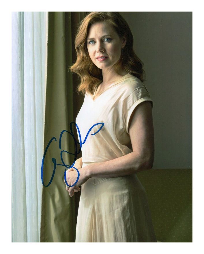 AMY ADAMS AUTOGRAPHED SIGNED A4 PP POSTER Photo Poster painting PRINT 4