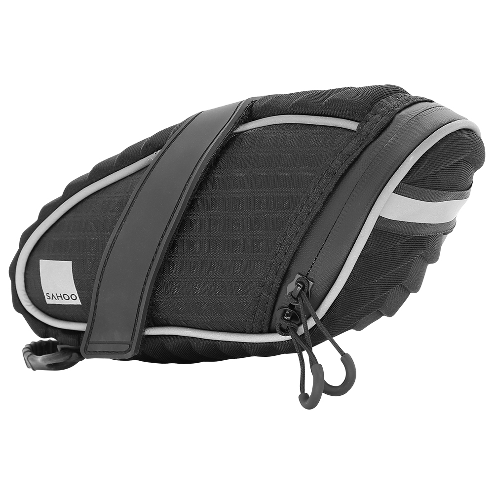 

Bicycle Saddle Bag Waterproof 1L Bike Tail Rear Bag Shockproof Refletive, 501 Original