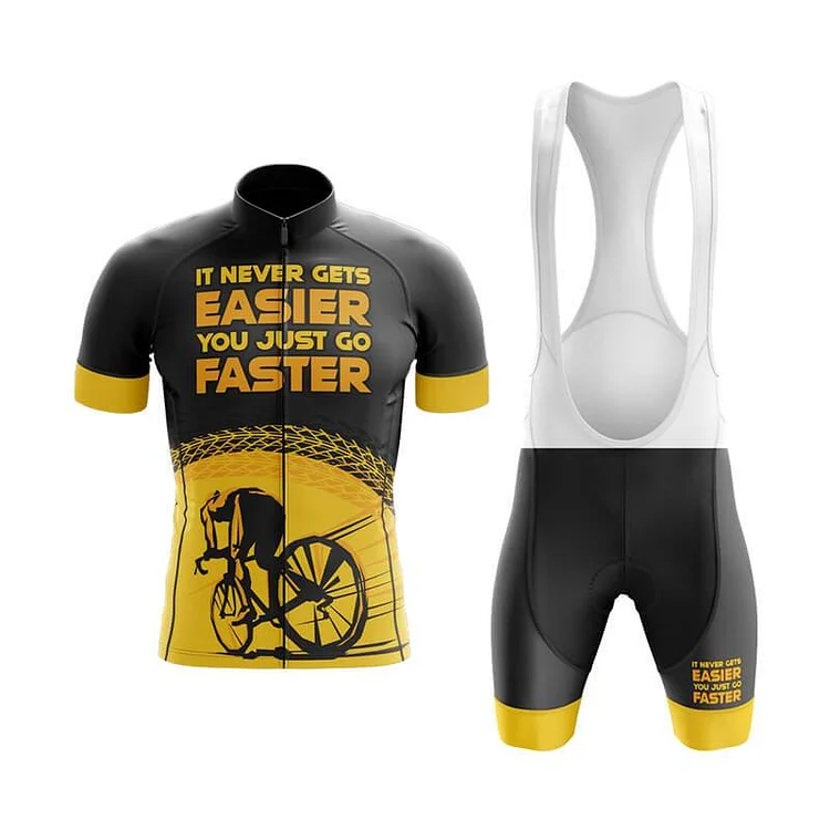 You Just Go Faster Men's Short Sleeve Cycling Kit