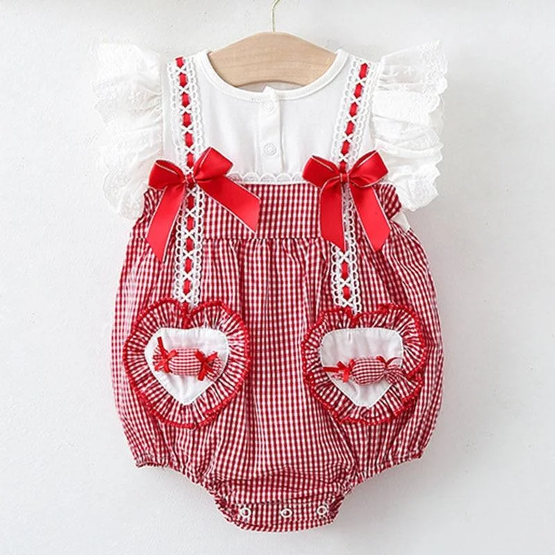 Summer Baby Girl Straps Shorts Rompers Kids Baby Girl Flower Jumpsuit Kids Baby Girl Rompers Newborn Clothes Clothes