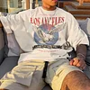 Retro Men's Los Angeles Print Oversized T-shirt by Inlyline