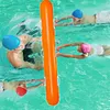 Inflatable Buoyancy Stick with Handle Pool Float Stick for Pool (Orange20x150cm)