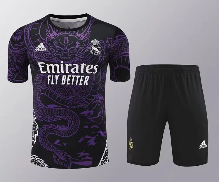 2024/25 Real Madrid Short SleeveTraining suit-