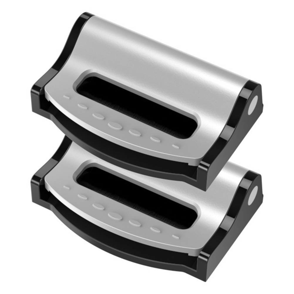 

2pcs Adjustable Car Safety Seat Belt Holder Stopper Buckle Clip (Silver), 501 Original