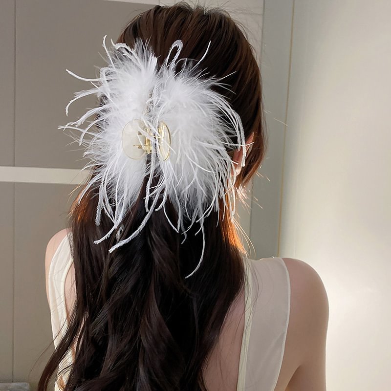 ✨NEW YEAR SALE~45% OFF✨Elegant Feathers Hair Claw Clips
