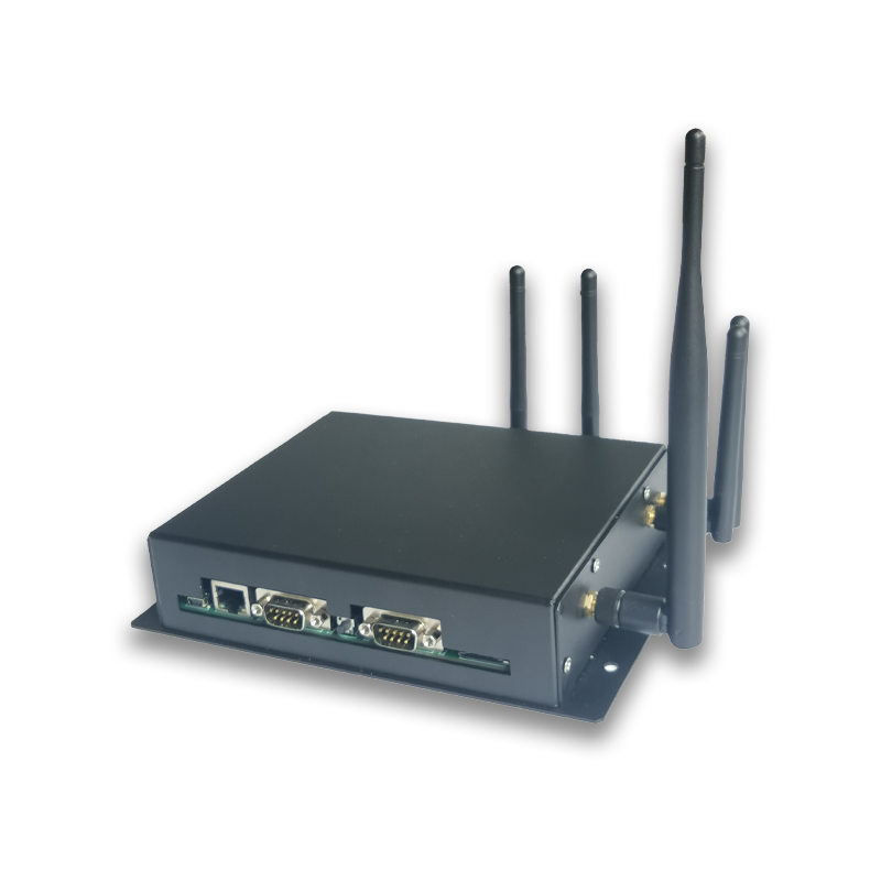 Headleader Multiple interface network repeater for cabinets lockers