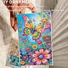2pcs DIY 5d Diamond Painting Acryl Schmuckschatulle Kit für Erwachsene (Schmetterling)