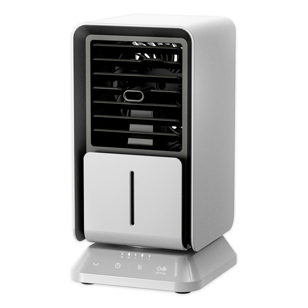 

DH-KTS03 300ml Mini Air Conditioner Fan Office Bedroom Desktop Humidifier, White, 501 Original