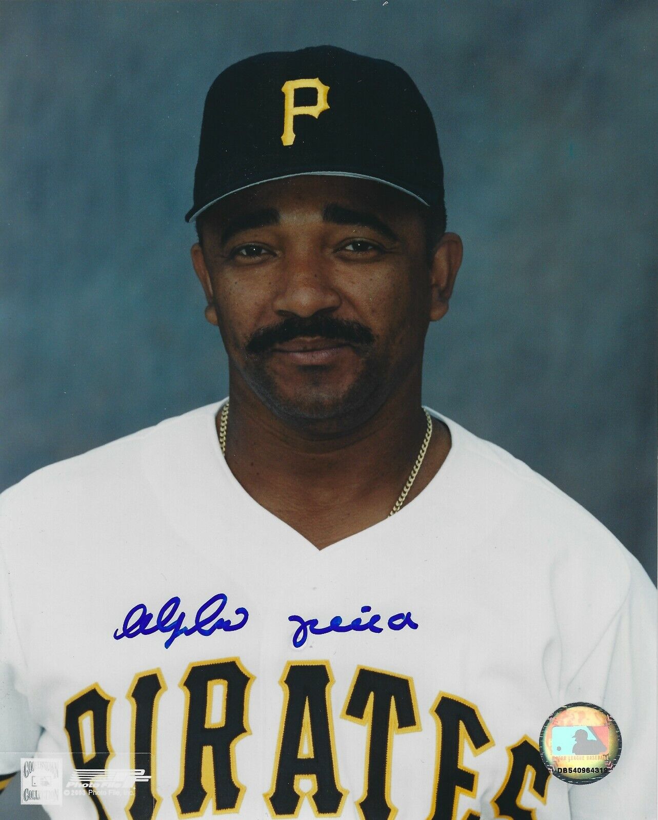 Autographed 8x10 ALEJANDRO PENA Pittsburgh Pirates Photo Poster painting w/COA