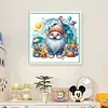 Ocean Goblin-11CT Stamped Cross Stitch 40*40cm/15.75*15.75in