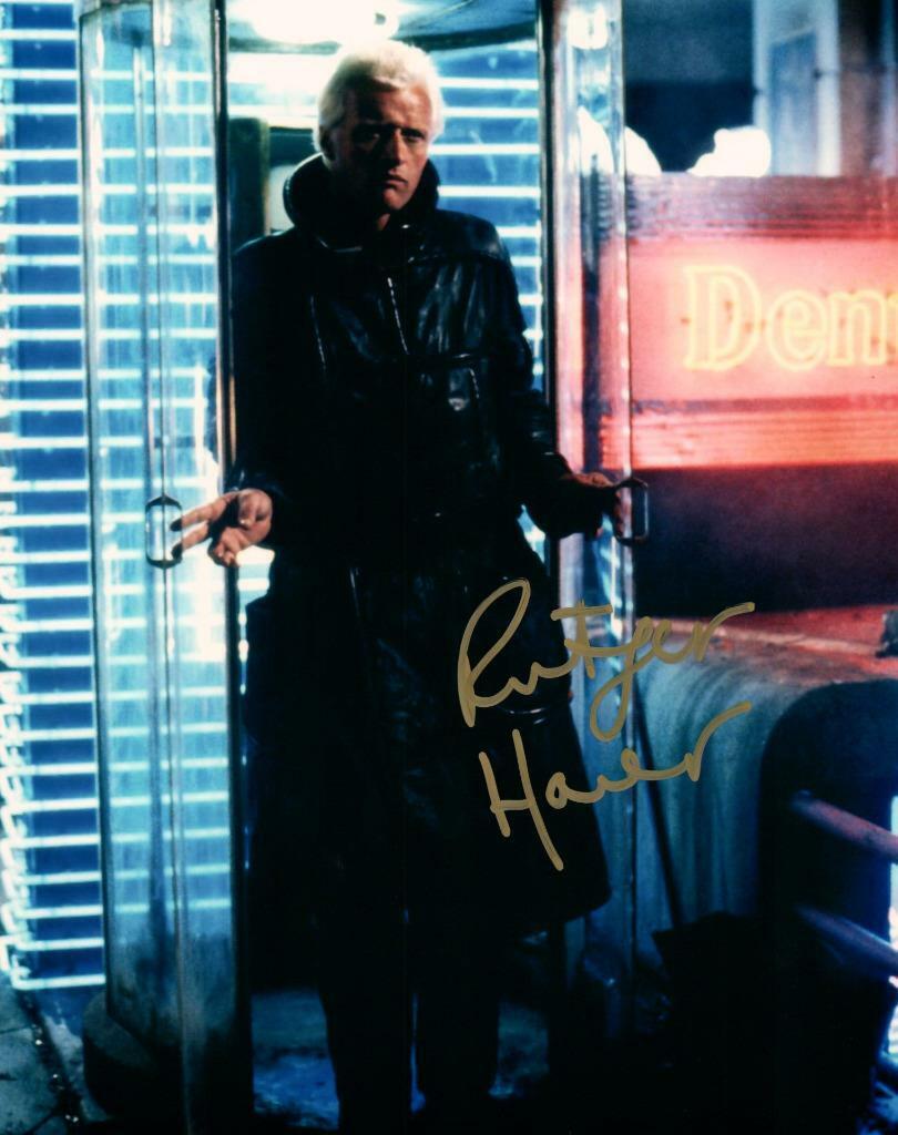 Rutger Hauer autographed 8x10 Picture signed Photo Poster painting and COA