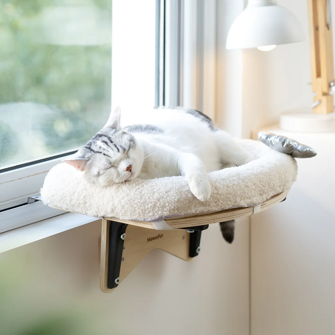 Cat Window Perch With Bolster Mewoofun mewoofun