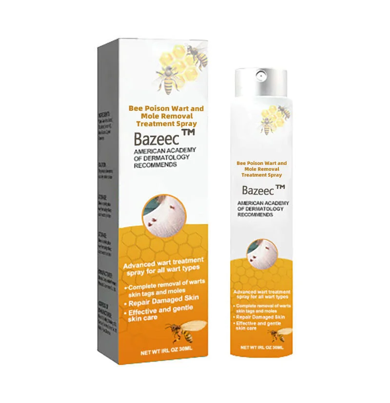 🧡 Bee Poison Wart and Tags Removal Treatment Spray(👨‍⚕AAD RECOMMENDS)🐝🐝(🔥Last day promotion 80% off)
