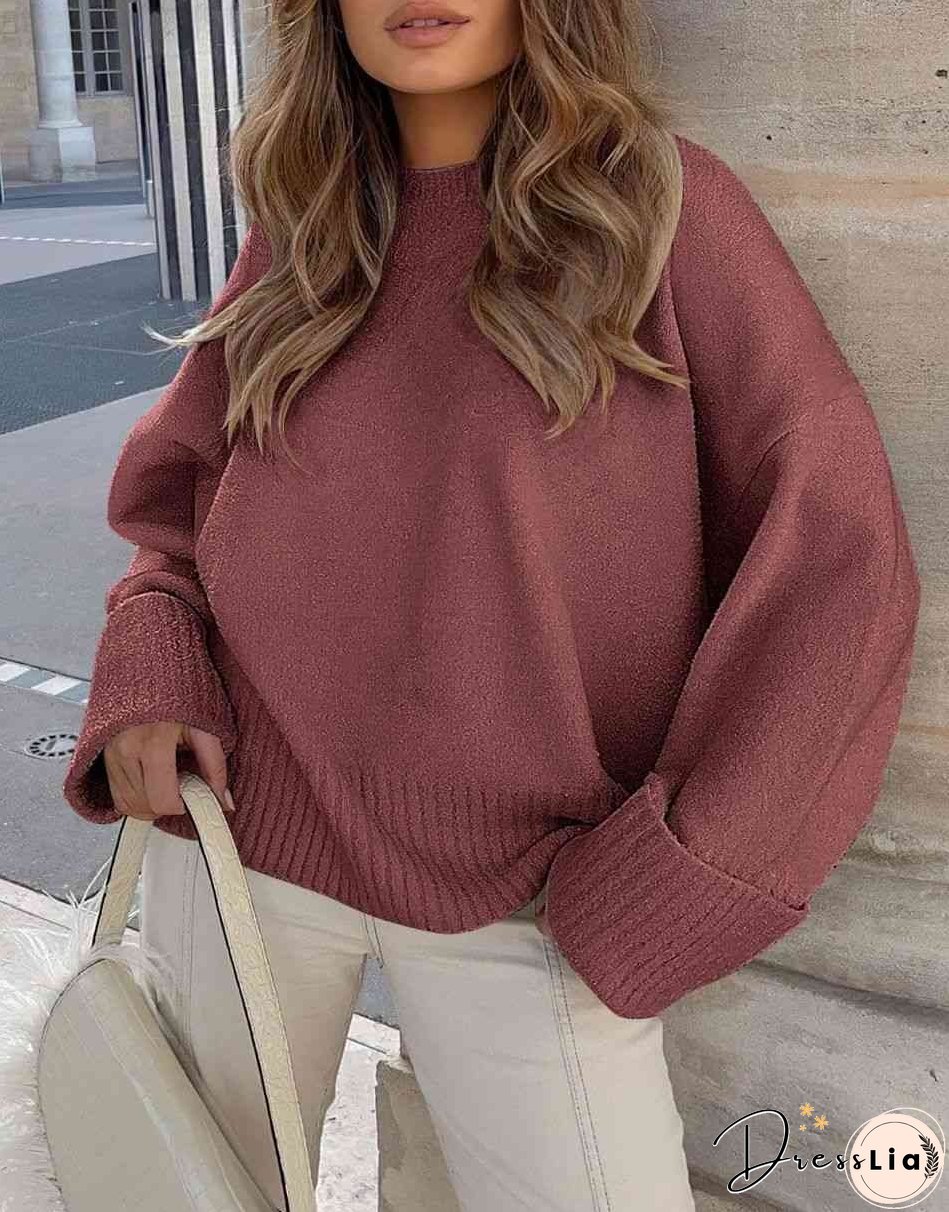 Chic and Relaxed winter Pullover