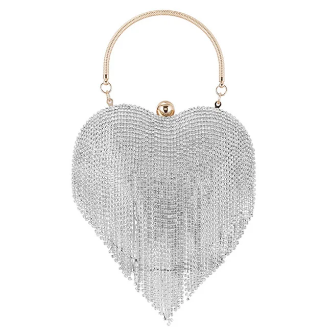 Handmade Heart Tassel Pouches