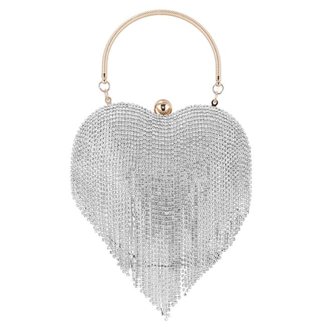 Handmade Heart Tassel Pouches