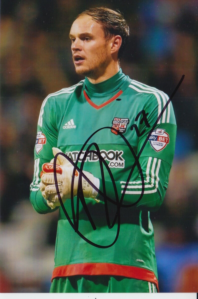 BRENTFORD HAND SIGNED DAVID BUTTON 6X4 Photo Poster painting 3.