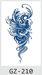 Temporary Tattoos Stickers Dragon Lion Monkey King Juice Ink Lasting Natural Men Womens Arm Body Chest Realistic Art Fake Tatoo