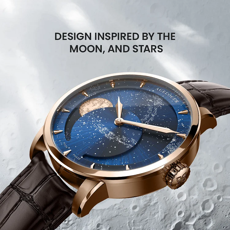 Agelocer Astronomer Male Series Automatic Mechanical Watches