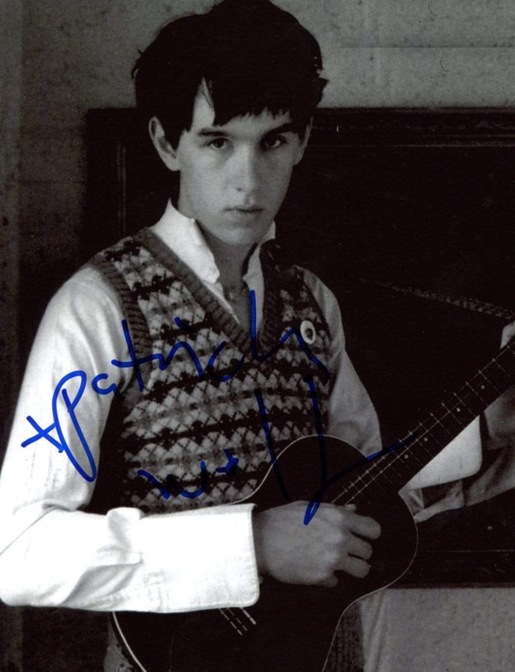 Patrick Wolf SINGER SONGWRITER autograph, In-Person signed Photo Poster painting