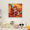 (Multi-Style) Girl-11CT Stamped Cross Stitch 50*50cm/19.69*19.69in