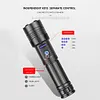 COB LED Flashlight USB Rechargeable IPX4 Waterproof Torch (1x26650 XHP160)