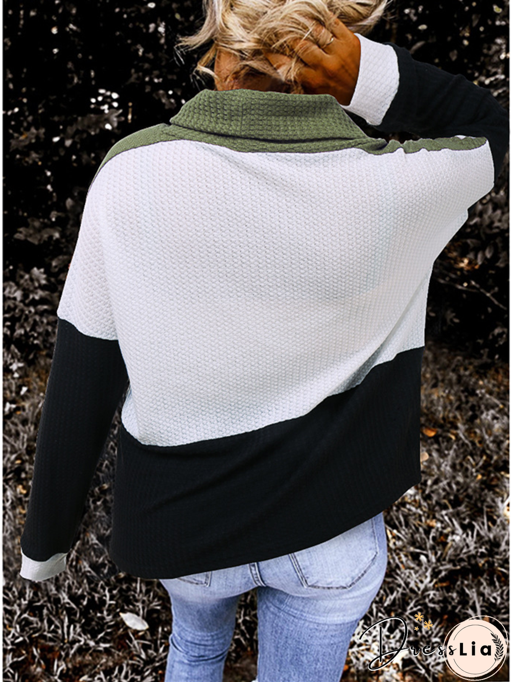 Long Sleeve Casual Stripes Sweater