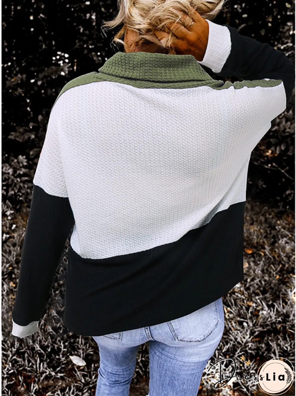 Long Sleeve Casual Stripes Sweater