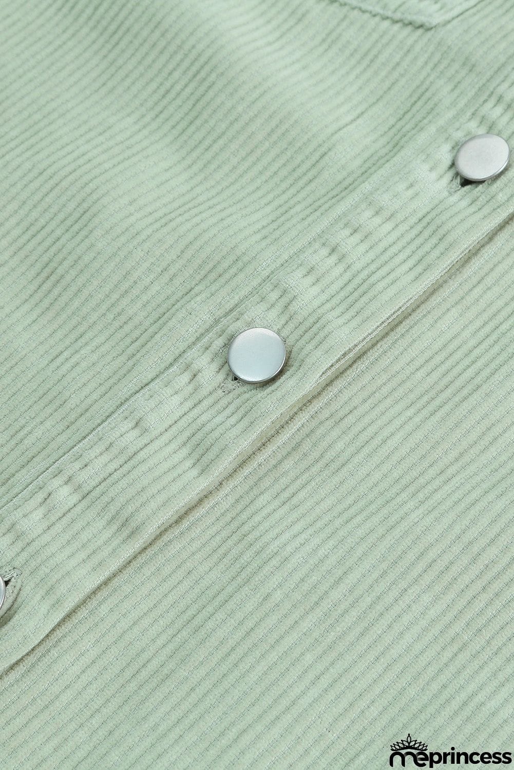 Frayed Boyfriend Corduroy Shacket