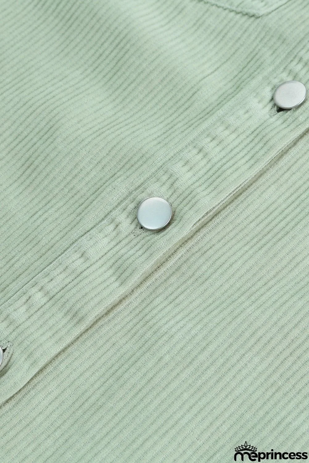 Frayed Boyfriend Corduroy Shacket