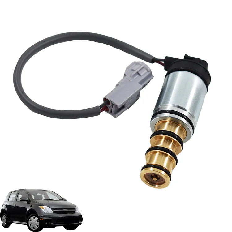 Silscvtt A/C Compressor Electronic Control Valve 5SE09C 5SER09C Compressor Control Valve Replacement for Scion xA xB 2004-2006 1.5 Liter Engine