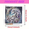 Cartoon Einhorn 5d DIY Diamant Kunst Malerei Kits Teilbohrer Edelstein Kunst 30x30cm