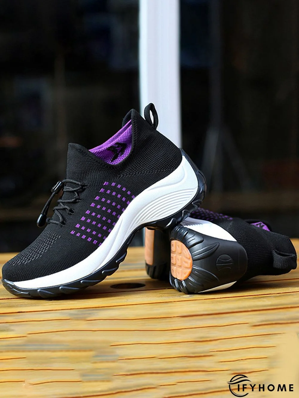 Lightweight Breathable Flyknit Woven Shoes | IFYHOME