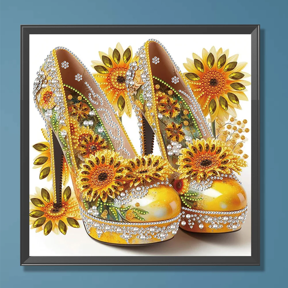 Diamond Painting - Partial Special Shaped Drill - High Heel(Canvas|30*30cm)