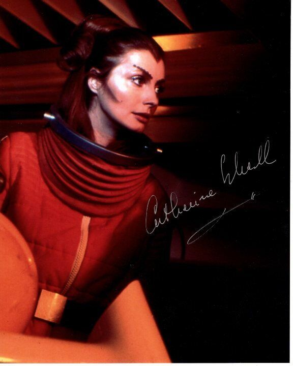 CATHERINE SCHELL signed autographed SPACE: 1999 MAYA 8x10 Photo Poster painting