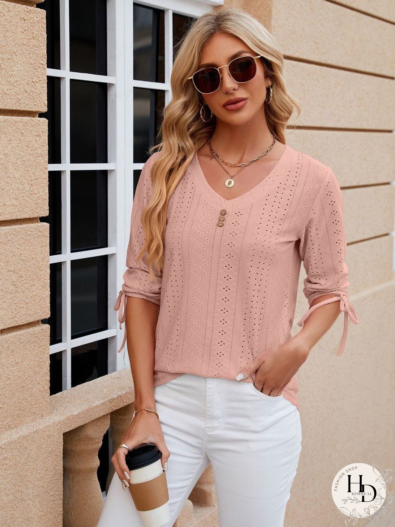 Versatile Knit Mock Neck T-Shirt
