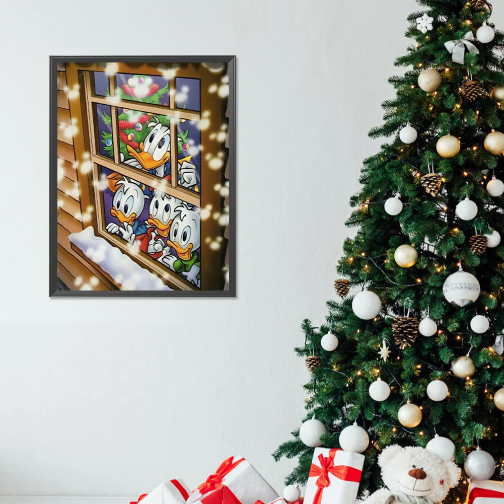 Diamond Painting - Full Round Drill - Donald Duck(Canvas|30*40cm)