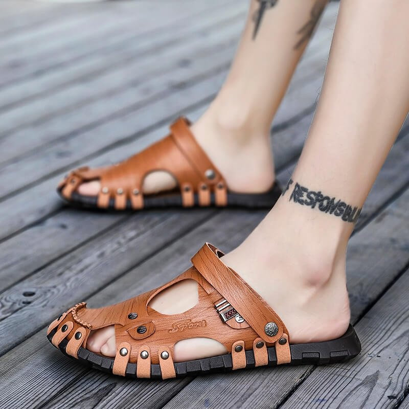 Men's Closed Toe DualPurpose Sandals