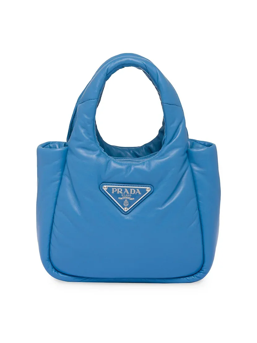 Prada Small Padded Soft Nappa-leather Bag