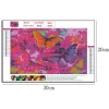 Butterfly Love Flower | Full Round Diamond Painting Kits