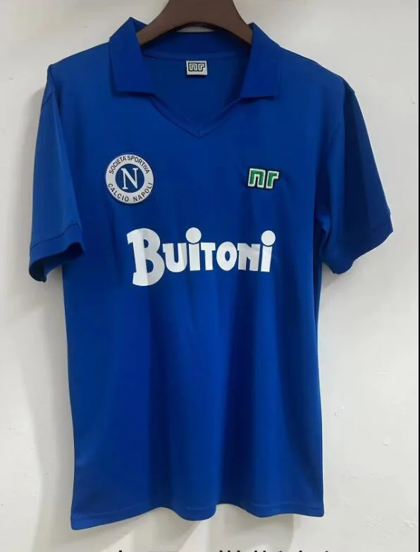 1985 Napoli Home Retro Jersey