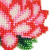 Bead Embroiderys - Lotus Beaded Counted Cross Stitch Ornament Kit for Adults Beginners